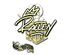 Sticker | rallen (Gold) | Paris 2023