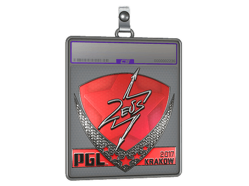 Sticker Slab | Zeus (Foil) | Krakow 2017