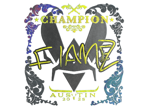 Sticker | FlameZ (Holo, Champion) | Austin 2025