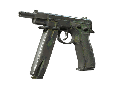CZ75-Auto | Jungle Dashed - Battle-Scarred