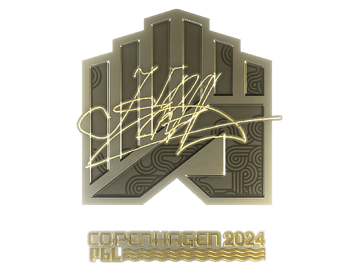 Sticker | Krad (Gold) | Copenhagen 2024