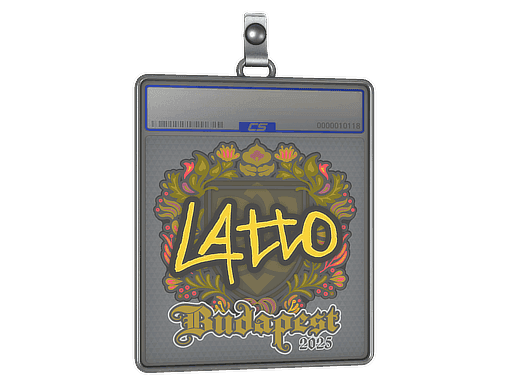 Sticker Slab | latto | Budapest 2025