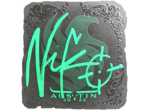 Sticker | NiKo (Foil) | Austin 2025