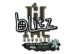Sticker | bLitz (Glitter) | Antwerp 2022