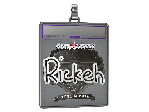 Sticker Slab | Rickeh (Foil) | Berlin 2019