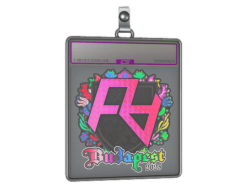 Sticker Slab | Rare Atom (Holo) | Budapest 2025