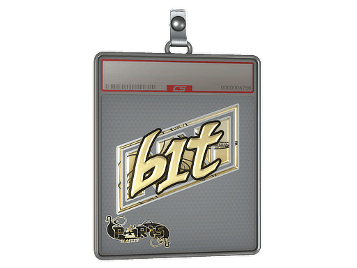 Sticker Slab | b1t (Gold) | Paris 2023