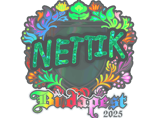 Sticker | nettik (Holo) | Budapest 2025