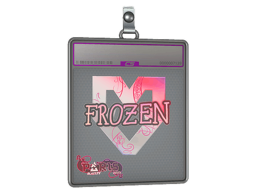 Sticker Slab | frozen (Holo) | Paris 2023