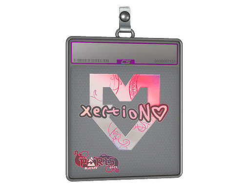 Sticker Slab | xertioN (Holo) | Paris 2023