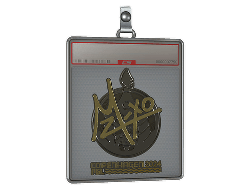 Sticker Slab | mzinho (Gold) | Copenhagen 2024