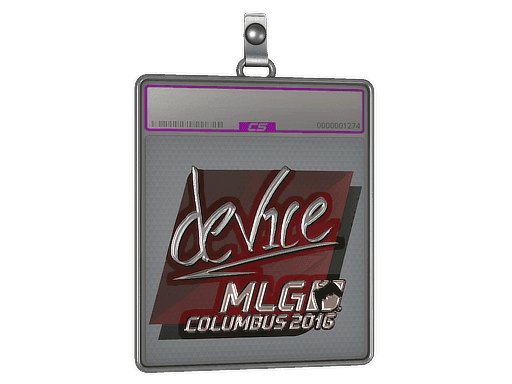 Sticker Slab | device (Foil) | MLG Columbus 2016