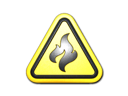 Sticker | Flammable (Foil)