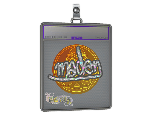 Sticker Slab | maden (Glitter) | Paris 2023