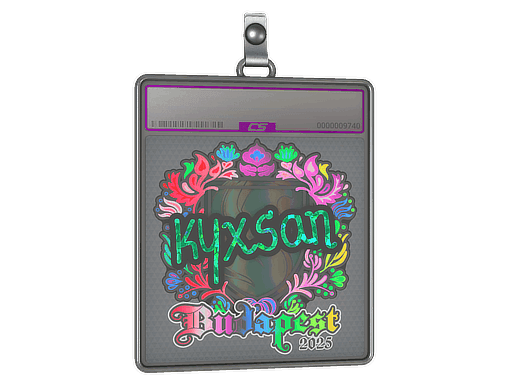 Sticker Slab | kyxsan (Holo) | Budapest 2025