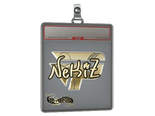 Sticker Slab | NEKiZ (Gold) | Paris 2023