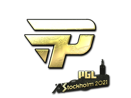 Sticker | paiN Gaming (Gold) | Stockholm 2021