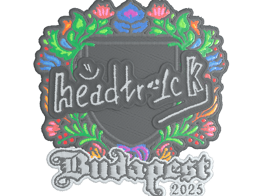 Sticker | headtr1ck (Embroidered) | Budapest 2025