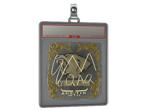 Sticker Slab | EmiliaQAQ (Gold) | Austin 2025