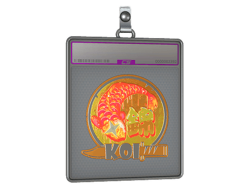 Sticker Slab | Fancy Koi (Foil)