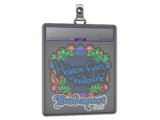 Sticker Slab | hallzerk (Embroidered) | Budapest 2025