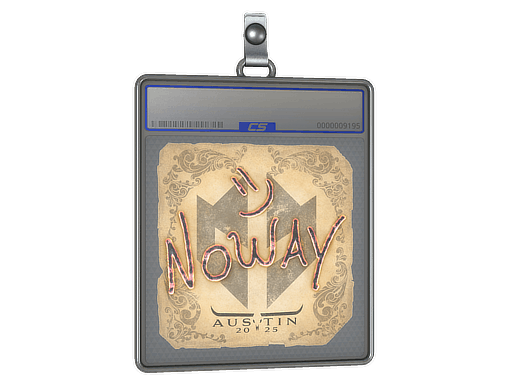 Sticker Slab | noway | Austin 2025