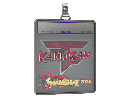 Sticker Slab | karrigan (Glitter) | Shanghai 2024