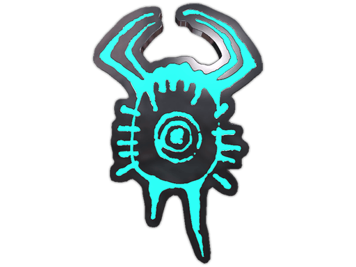 Headcrab Glyph Pin