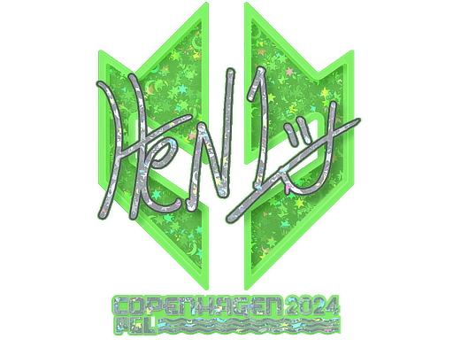 Sticker | HEN1 (Glitter) | Copenhagen 2024