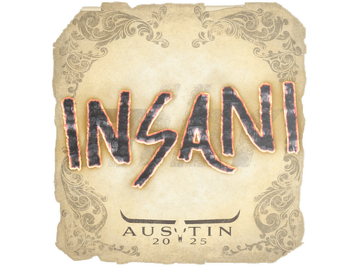 Sticker | insani | Austin 2025