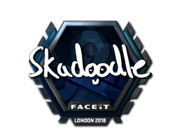 Sticker | Skadoodle (Foil) | London 2018