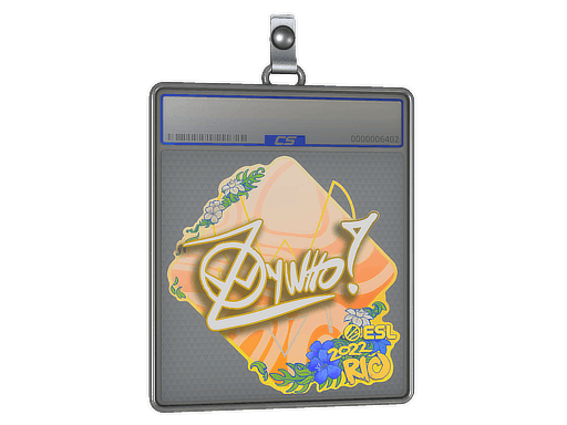 Sticker Slab | ZywOo | Rio 2022