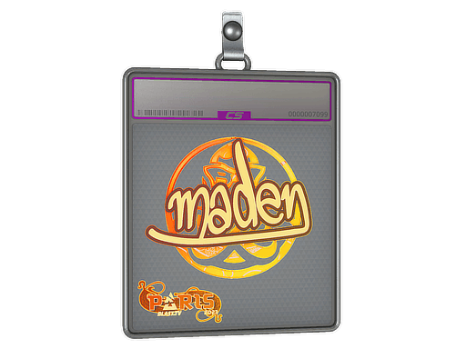 Sticker Slab | maden (Holo) | Paris 2023