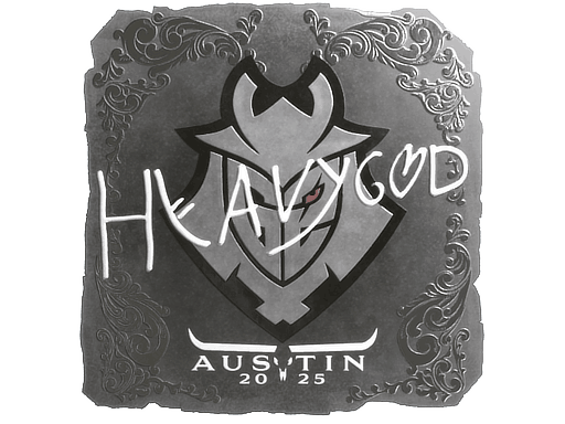 Sticker | Heavygod (Foil) | Austin 2025