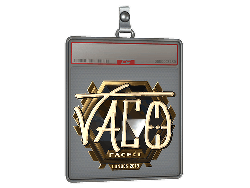 Sticker Slab | TACO (Gold) | London 2018