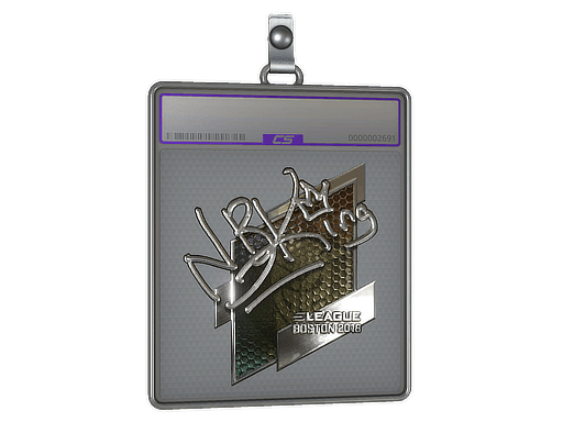 Sticker Slab | NBK- (Foil) | Boston 2018