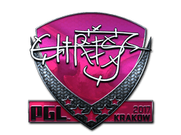 Sticker | chrisJ (Foil) | Krakow 2017