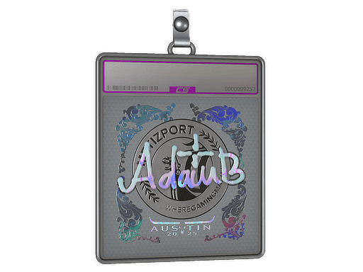 Sticker Slab | adamb (Holo) | Austin 2025