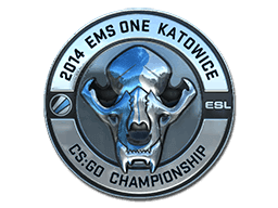 Sticker | ESL Skull (Foil) | Katowice 2014