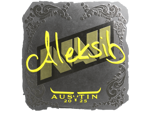 Sticker | Aleksib (Foil) | Austin 2025