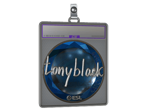 Sticker Slab | tonyblack (Foil) | Katowice 2019