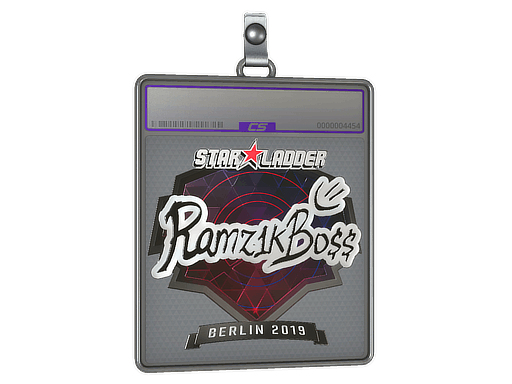 Sticker Slab | Ramz1kBO$$ (Foil) | Berlin 2019