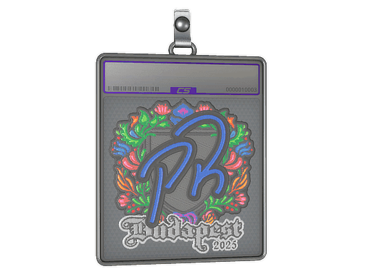 Sticker Slab | PR (Embroidered) | Budapest 2025