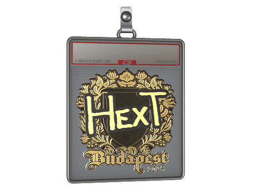 Sticker Slab | HexT (Gold) | Budapest 2025