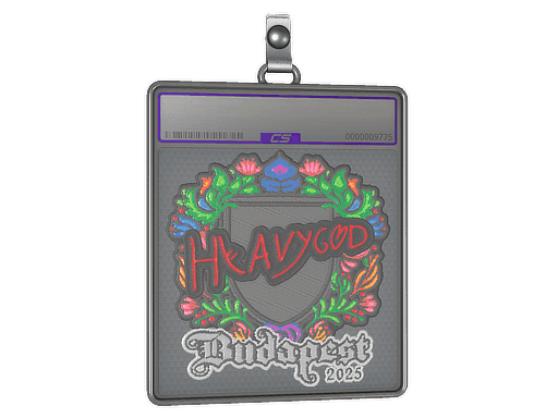 Sticker Slab | Heavygod (Embroidered) | Budapest 2025