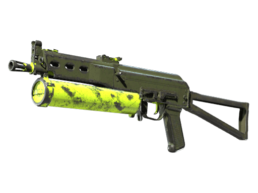 PP-Bizon | Chemical Green - Battle-Scarred