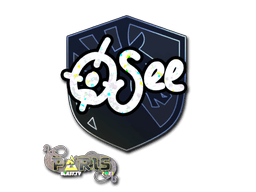 Sticker | oSee (Glitter) | Paris 2023