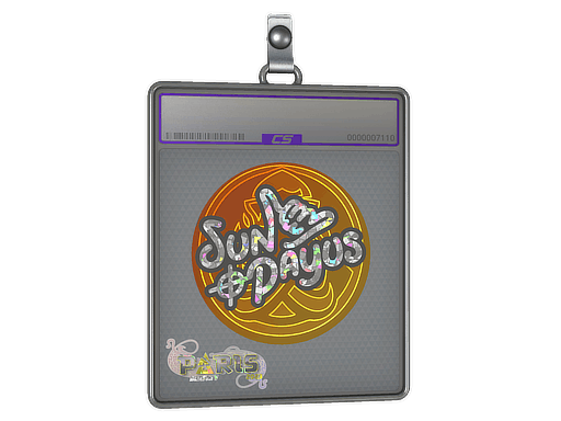 Sticker Slab | SunPayus (Glitter) | Paris 2023