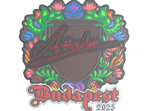 Sticker | Attacker (Embroidered) | Budapest 2025