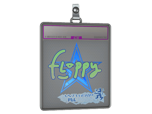 Sticker Slab | floppy (Holo) | Antwerp 2022